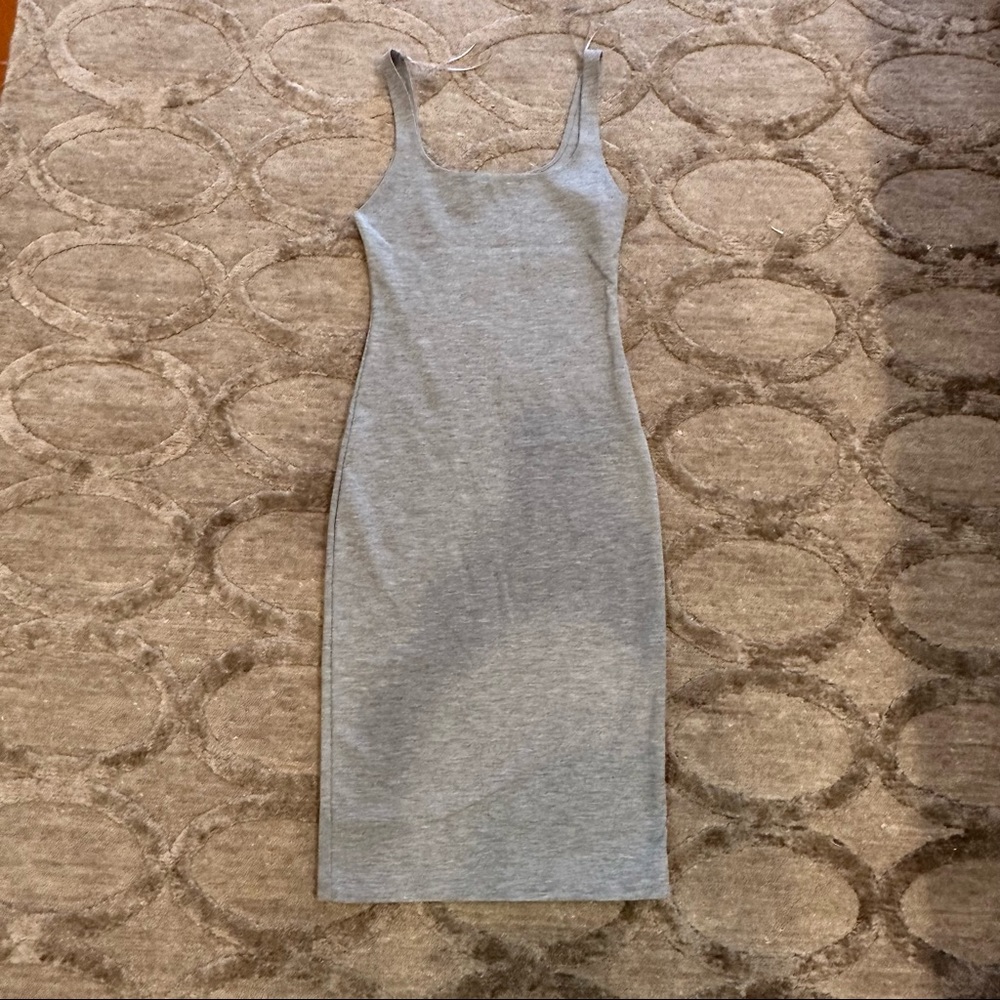 Zara Grey Bodycon Dress